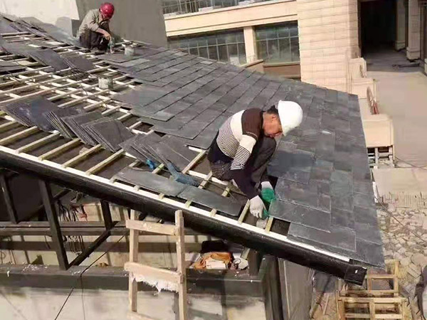青石板瓦板